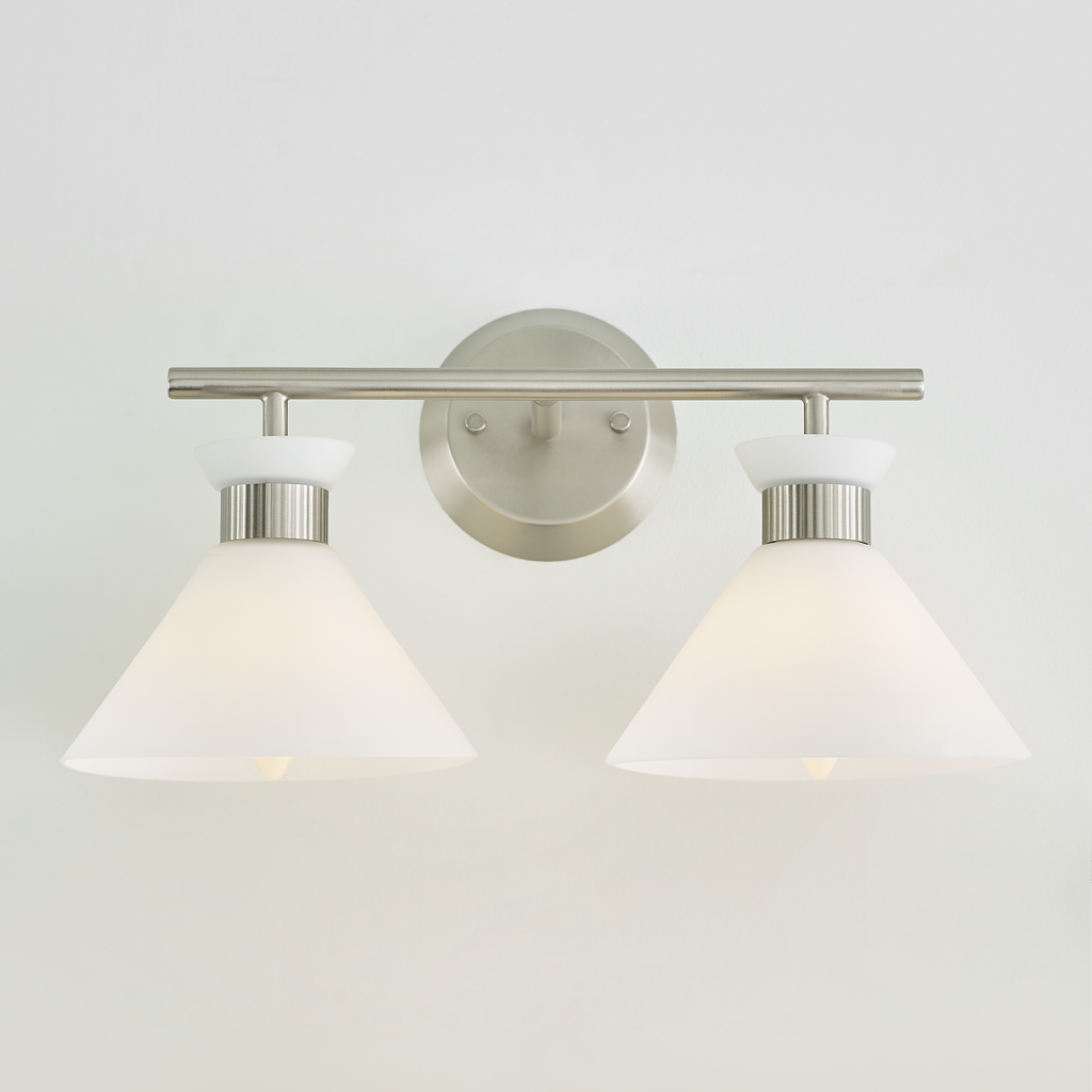 Belcarra 2 - Light Vanity Brushed Steel