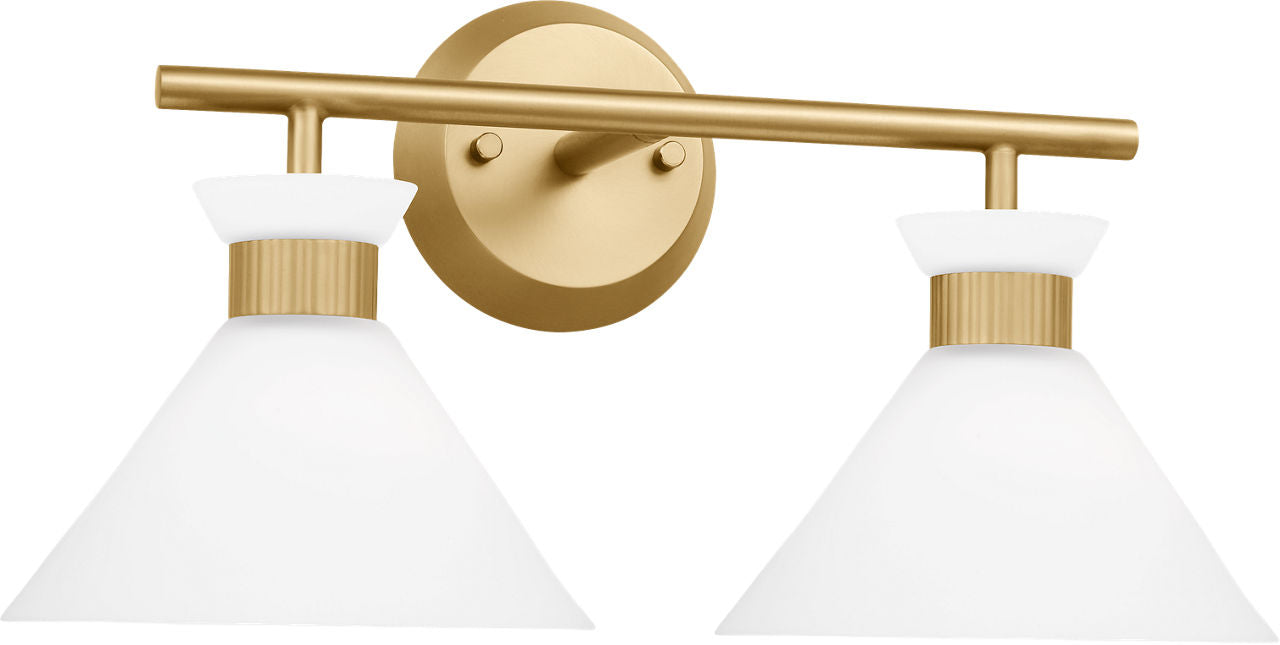 Belcarra 2 - Light Vanity Satin Brass