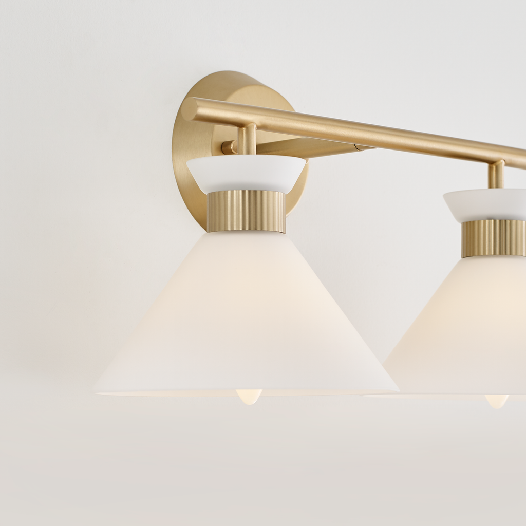 Belcarra 2 - Light Vanity Satin Brass