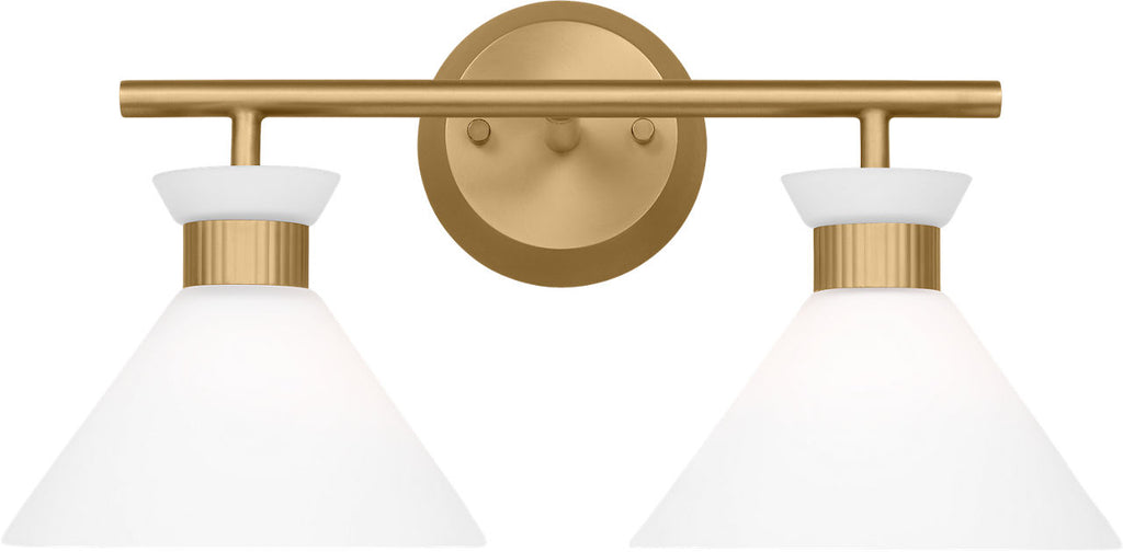 Belcarra 2 - Light Vanity Satin Brass