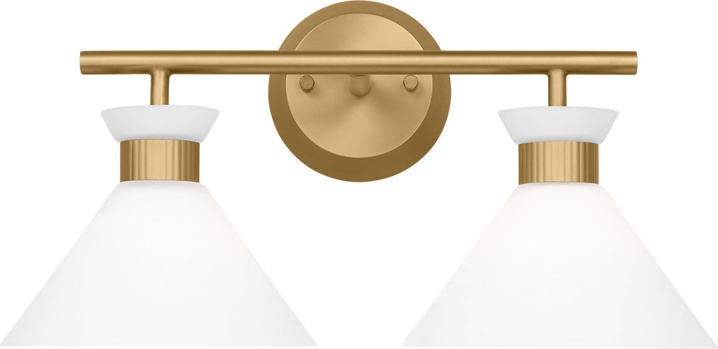 Belcarra 2 - Light Vanity Satin Brass