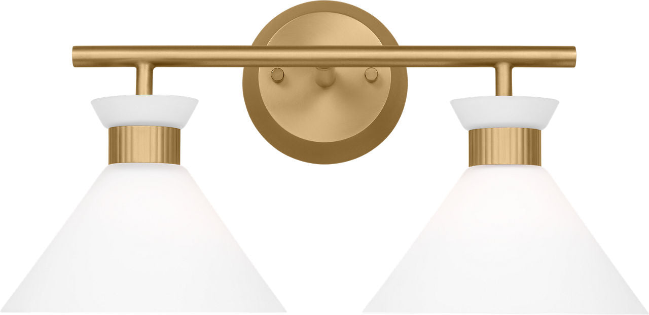 Belcarra 2 - Light Vanity Satin Brass