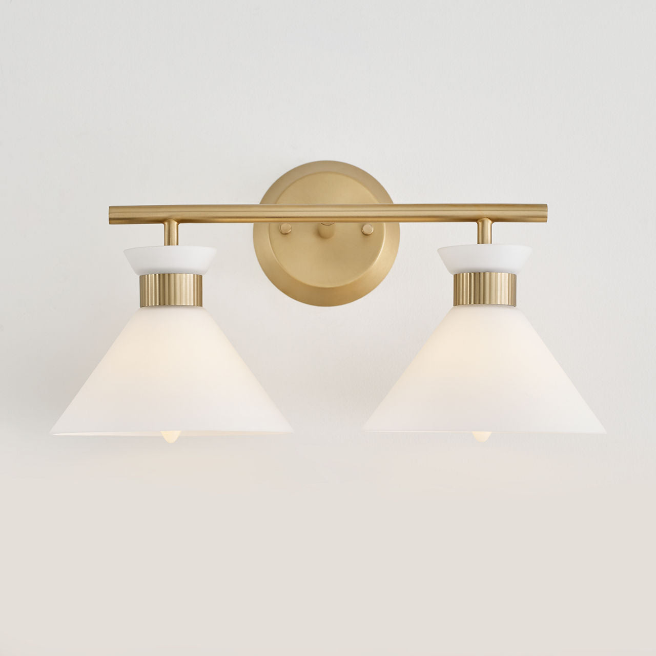 Belcarra 2 - Light Vanity Satin Brass