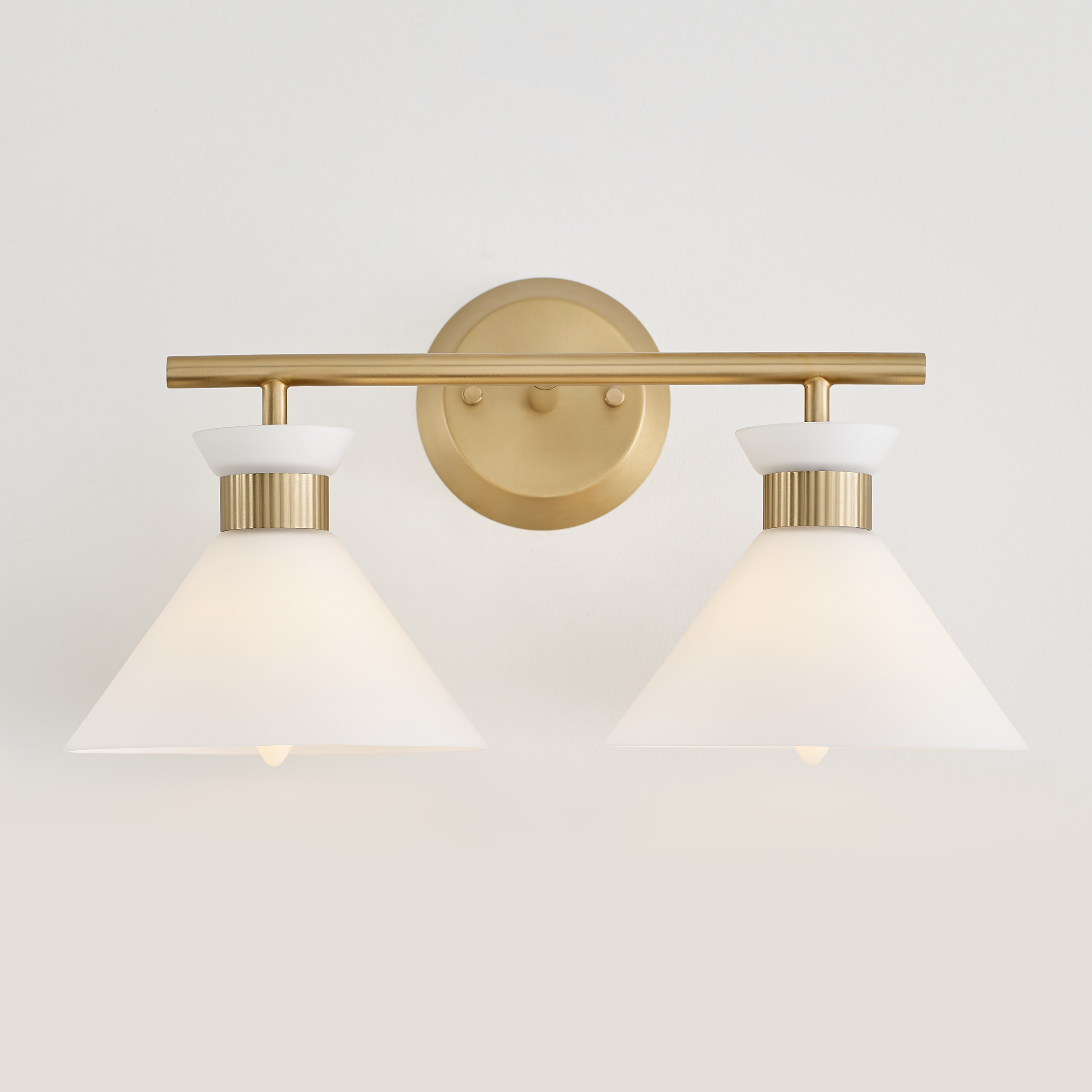 Belcarra 2 - Light Vanity Satin Brass