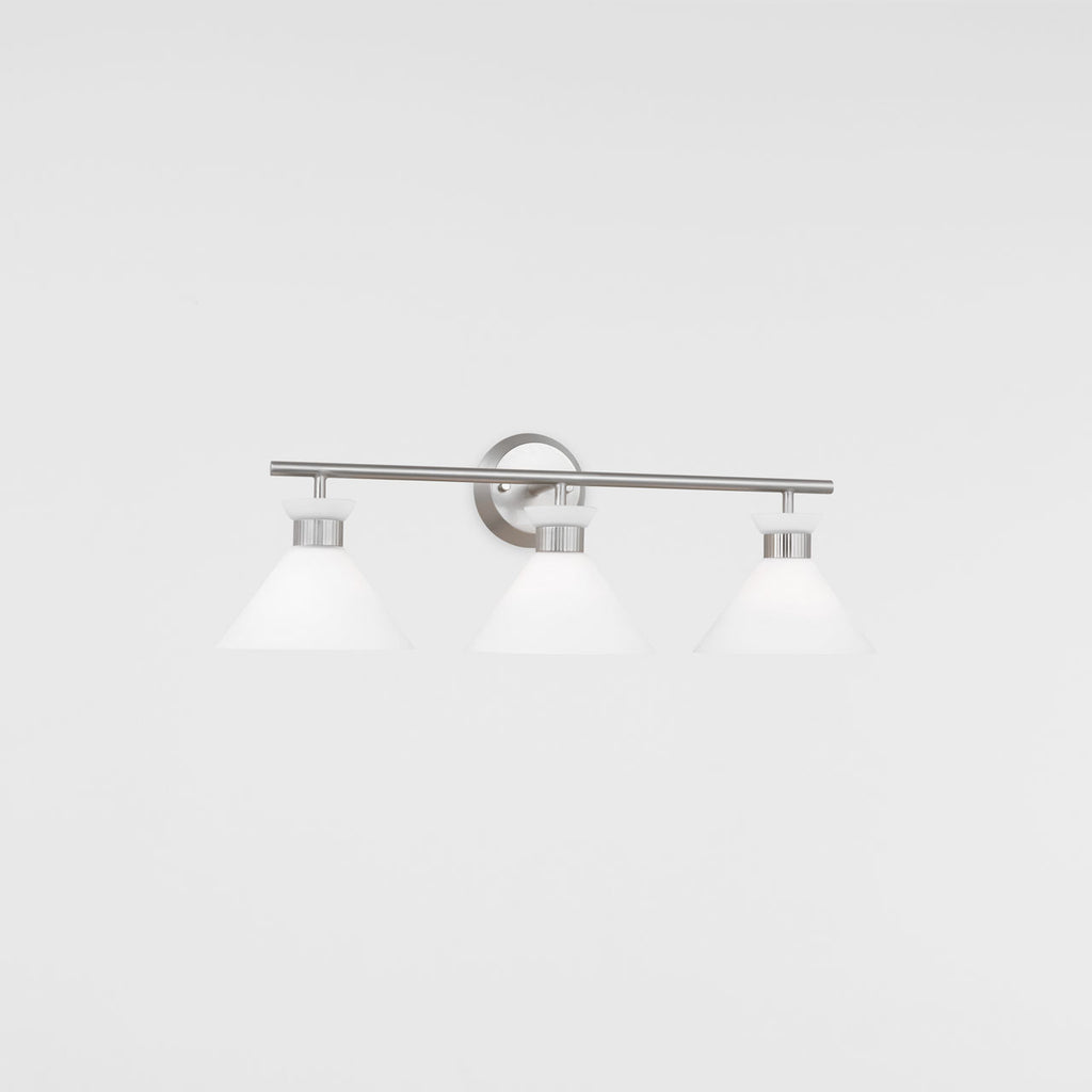 Belcarra 3 - Light Vanity Brushed Steel