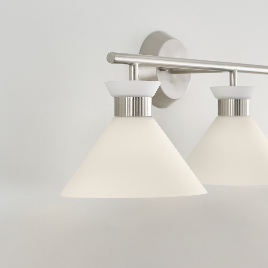 Belcarra 3 - Light Vanity Brushed Steel