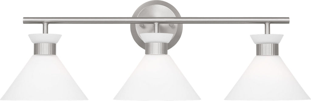 Belcarra 3 - Light Vanity Brushed Steel