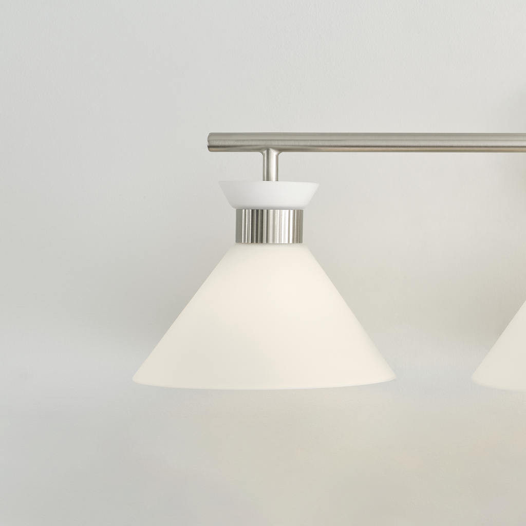 Belcarra 3 - Light Vanity Brushed Steel