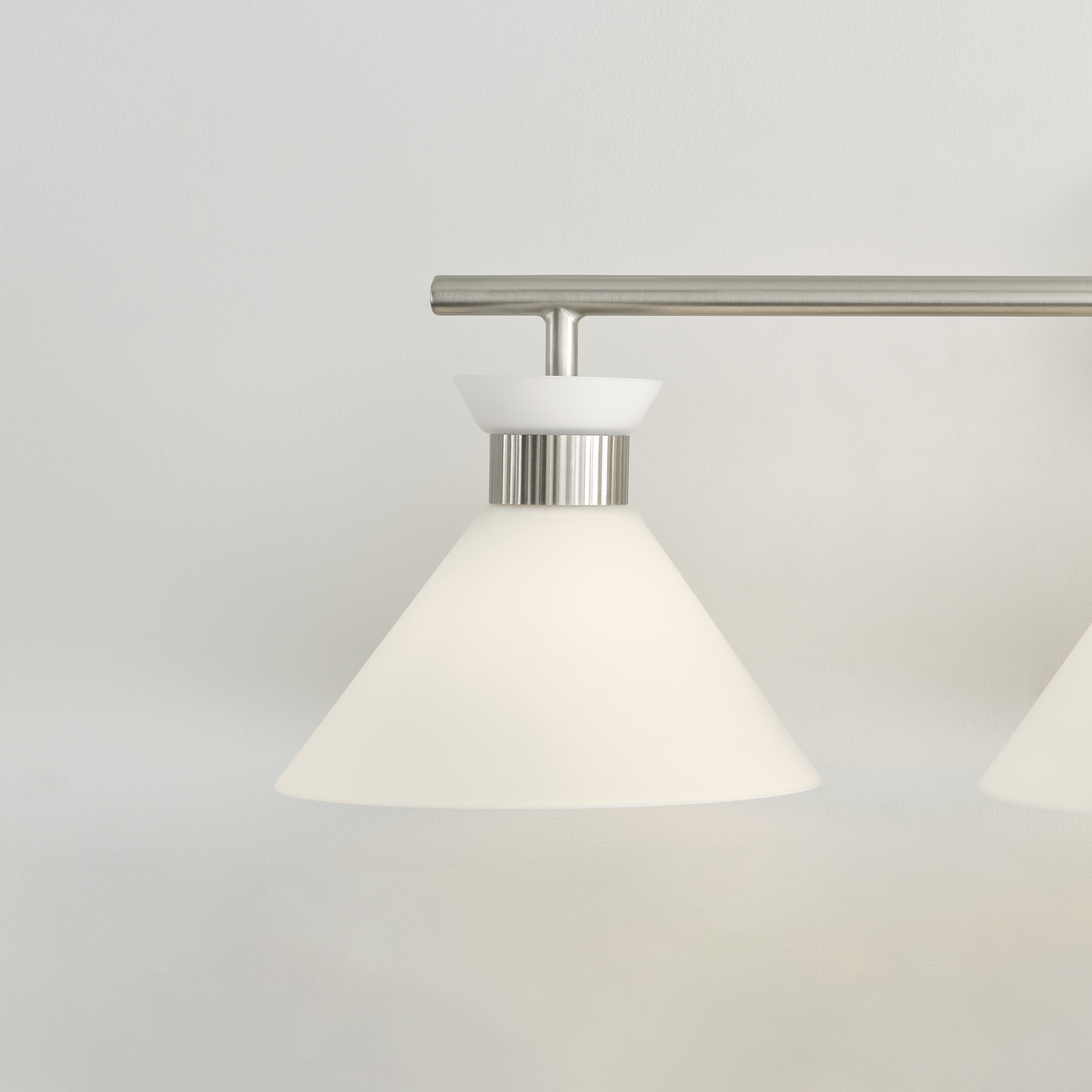 Belcarra 3 - Light Vanity Brushed Steel