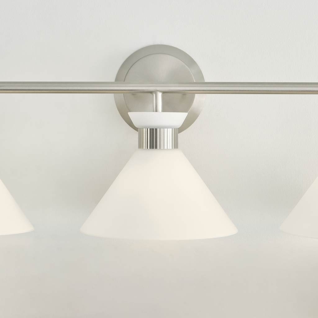 Belcarra 3 - Light Vanity Brushed Steel