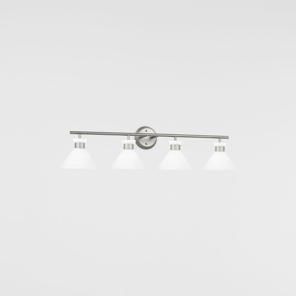Belcarra 4 - Light Vanity Brushed Steel