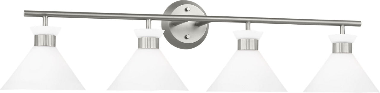 Belcarra 4 - Light Vanity Brushed Steel