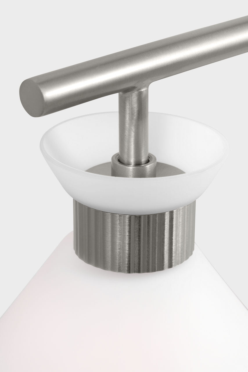 Belcarra 4 - Light Vanity Brushed Steel