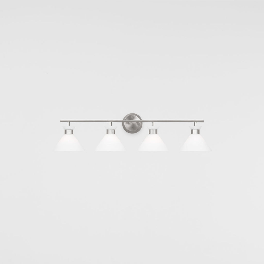 Belcarra 4 - Light Vanity Brushed Steel