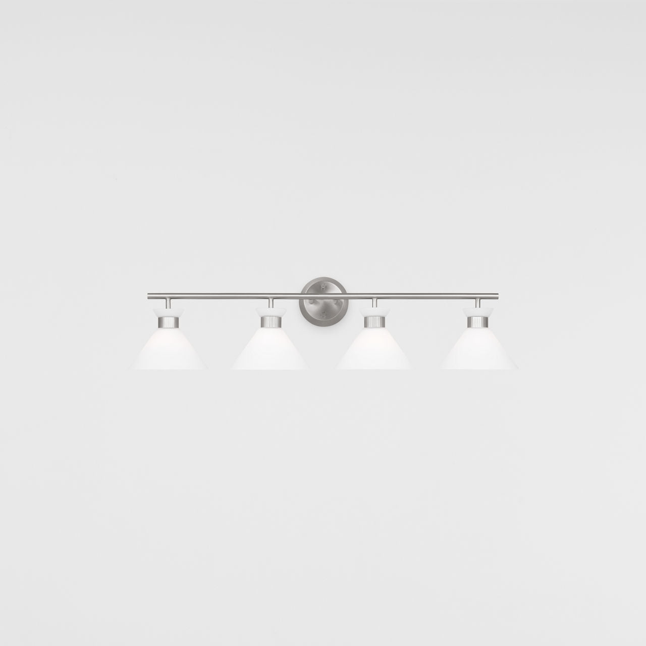 Belcarra 4 - Light Vanity Brushed Steel