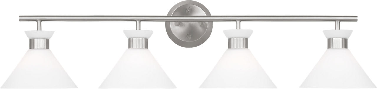 Belcarra 4 - Light Vanity Brushed Steel