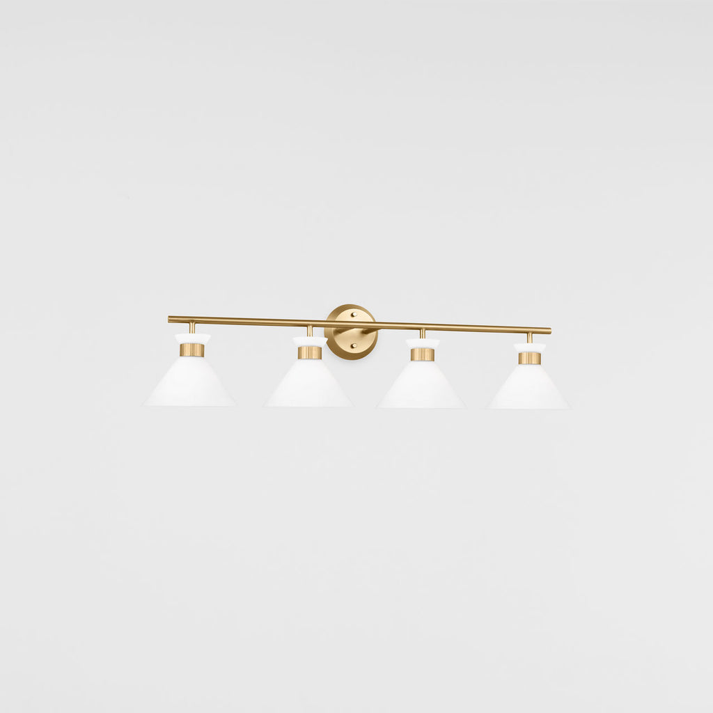 Belcarra 4 - Light Vanity Satin Brass