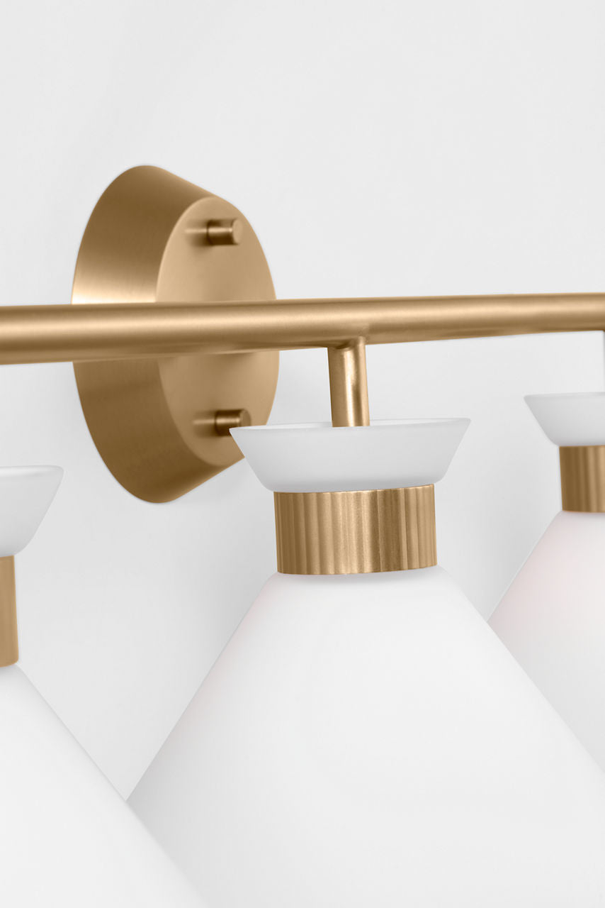 Belcarra 4 - Light Vanity Satin Brass