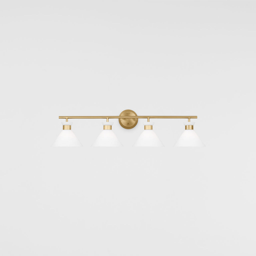 Belcarra 4 - Light Vanity Satin Brass