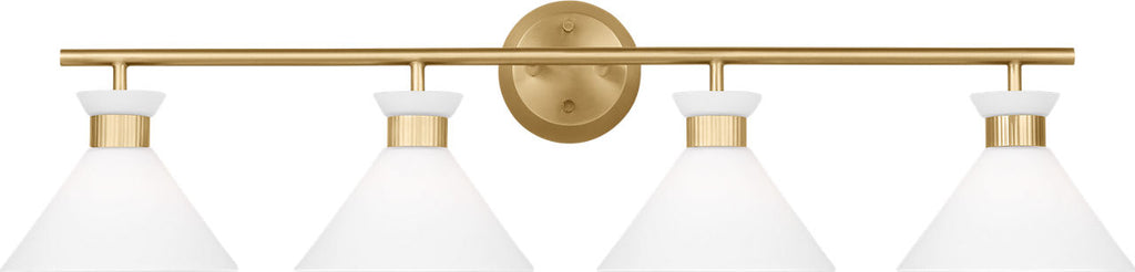 Belcarra 4 - Light Vanity Satin Brass