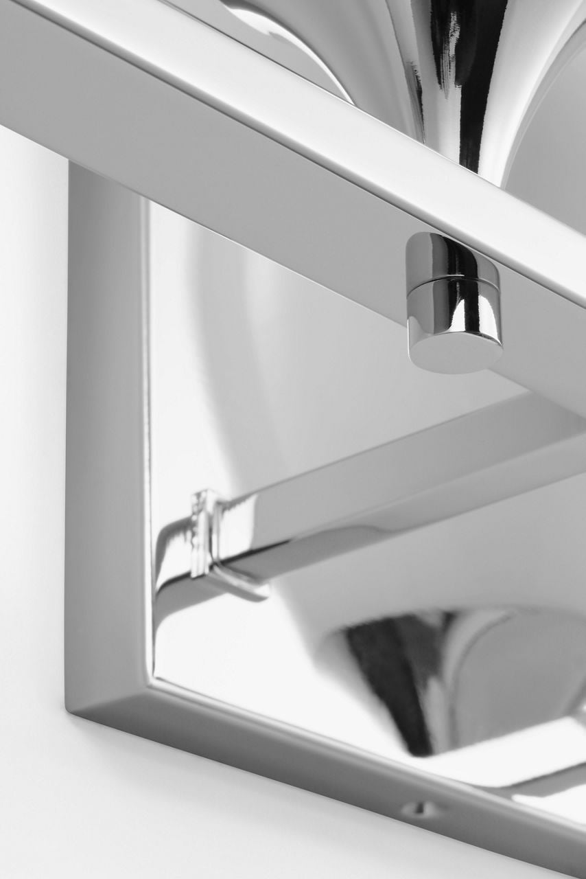 Toffino 4-Light Bath Sconce | Chrome | Milk Glass