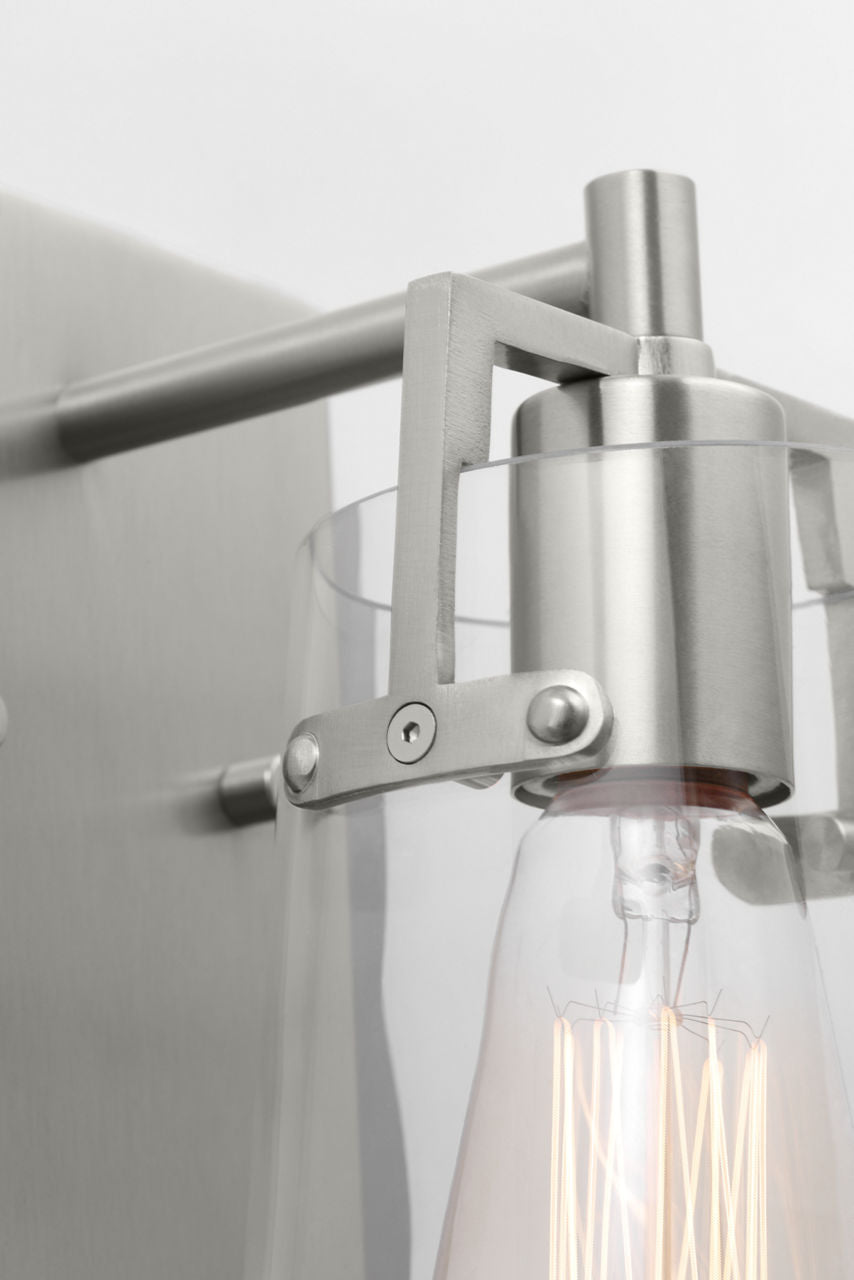Crofton Small Sconce Brushed Nickel