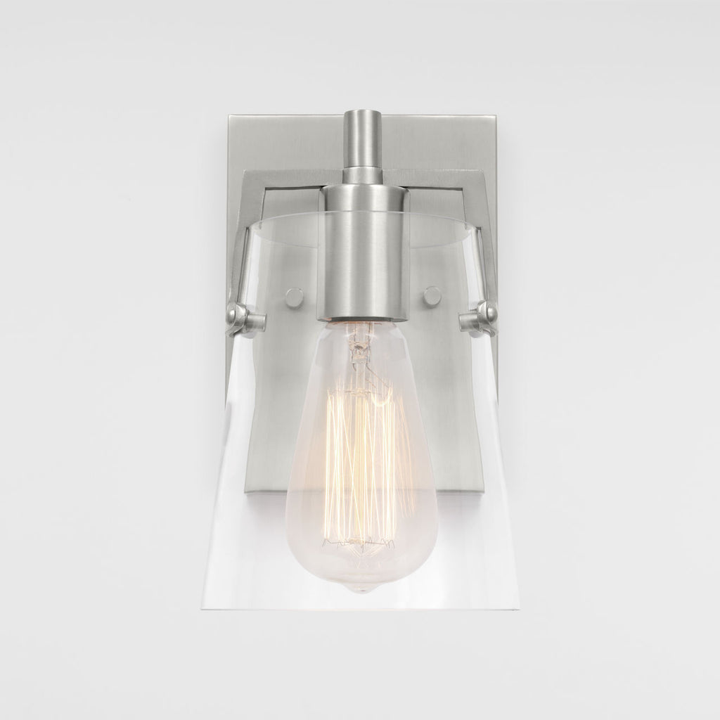 Crofton Small Sconce Brushed Nickel