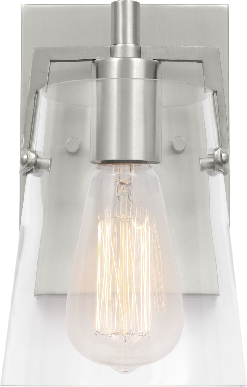 Crofton Small Sconce Brushed Nickel