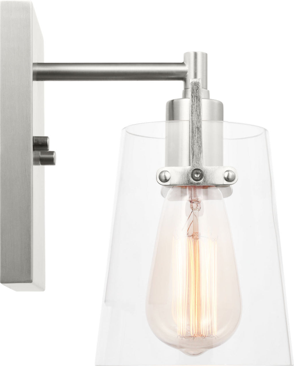Crofton Small Sconce Brushed Nickel