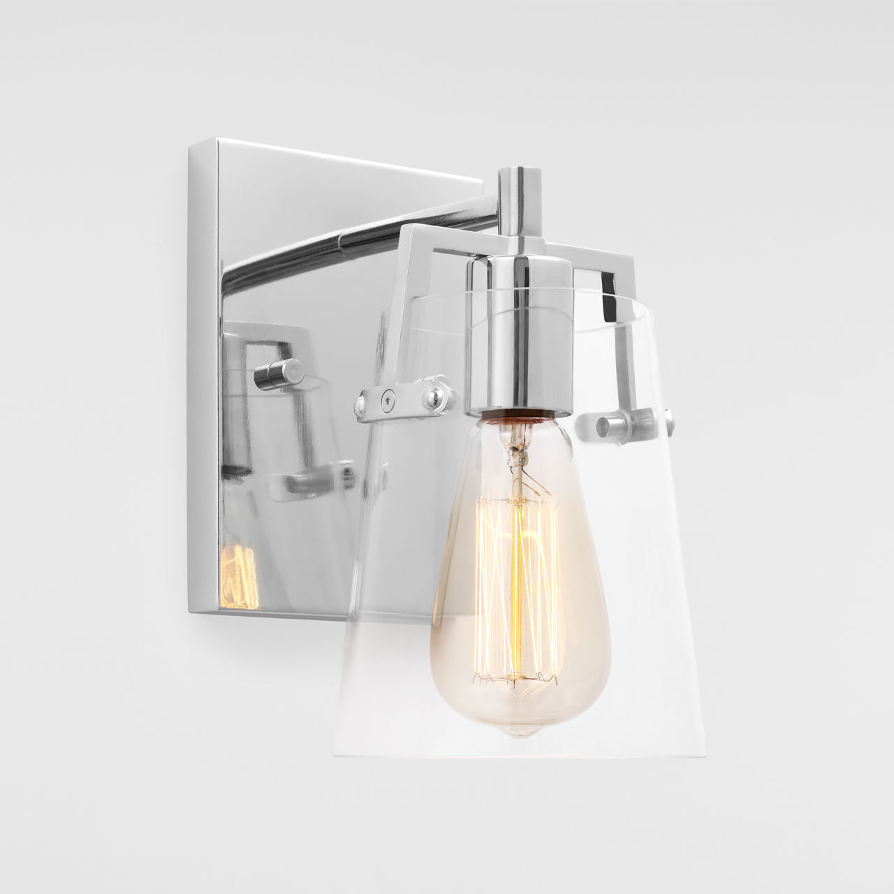 Crofton Small Sconce Chrome