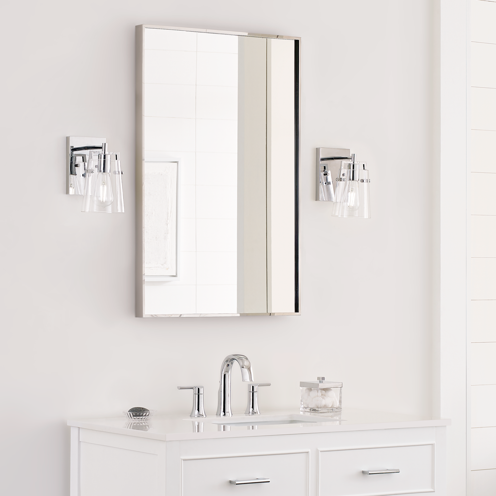 Crofton Small Sconce Chrome