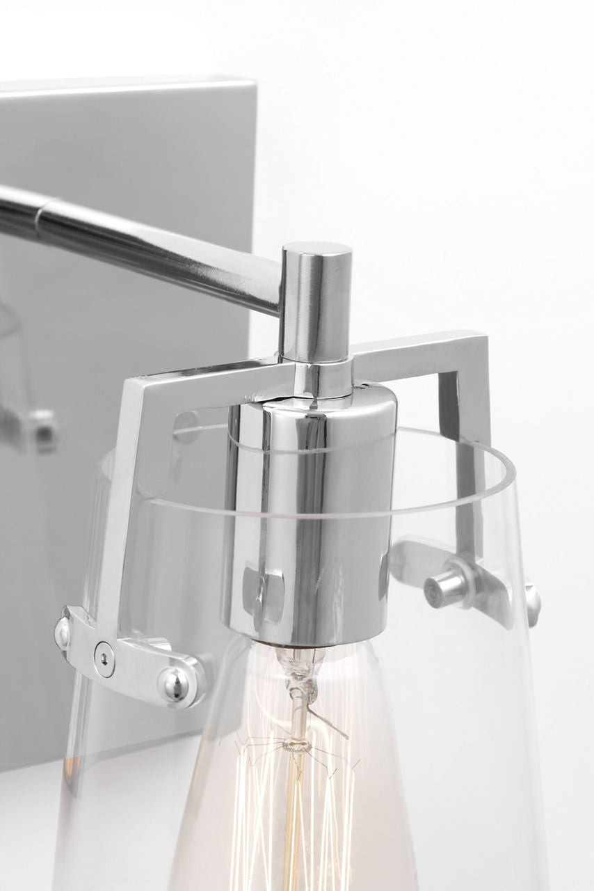 Crofton Small Sconce Chrome