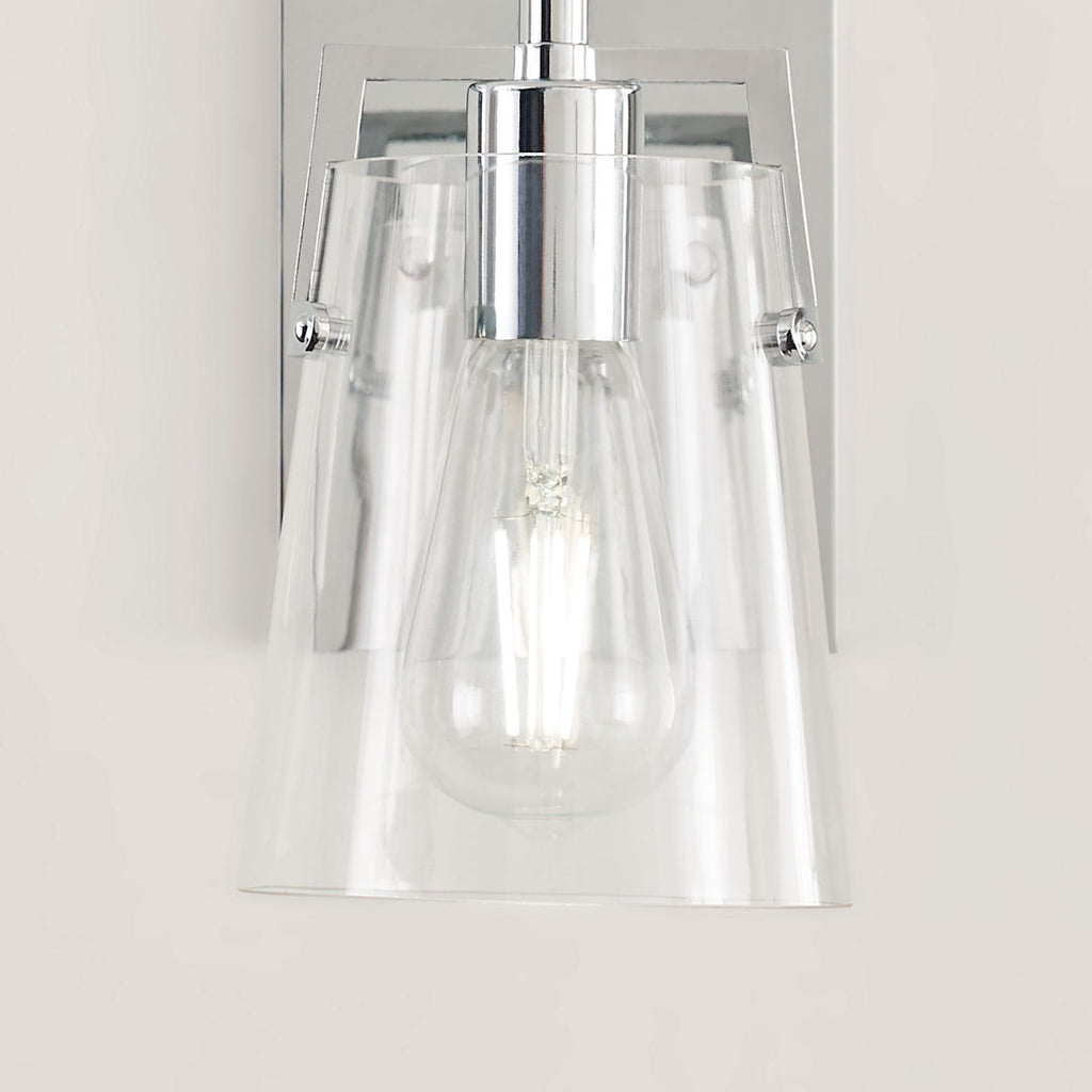 Crofton Small Sconce Chrome