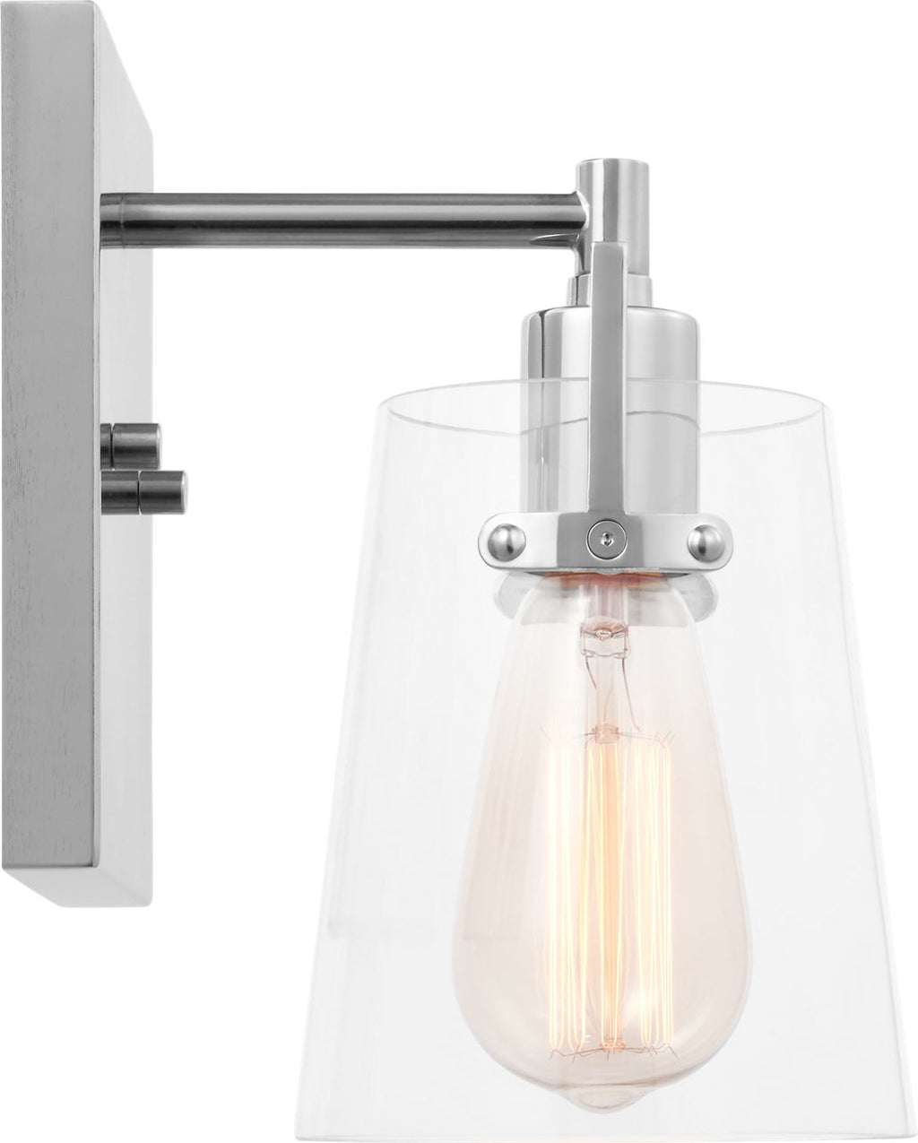 Crofton Small Sconce Chrome