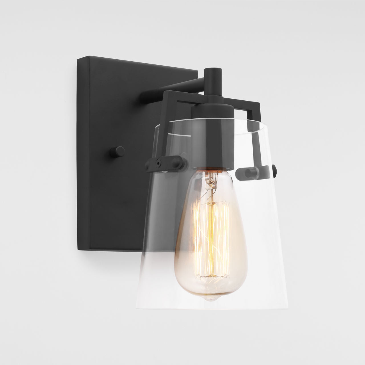 Crofton Small Sconce Midnight Black