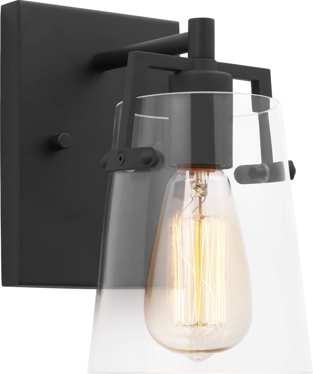 Crofton Small Sconce Midnight Black