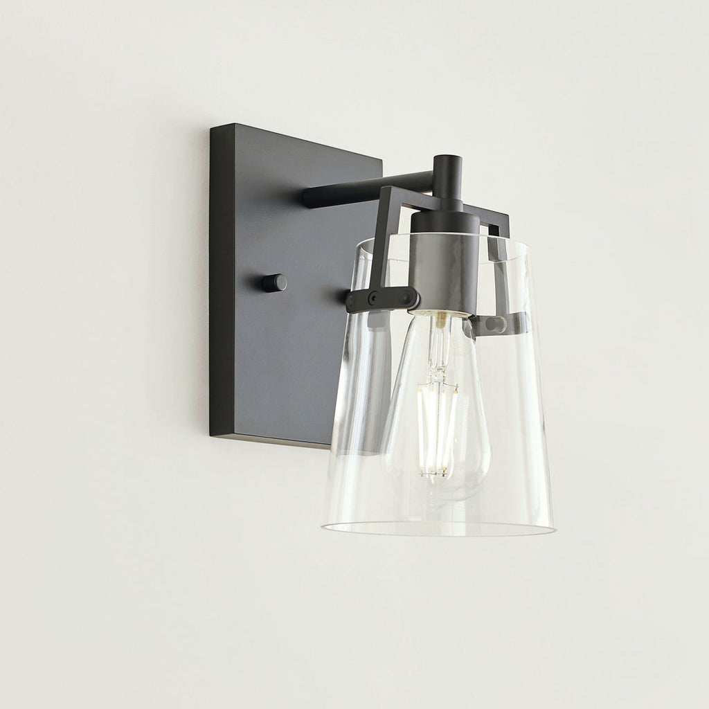 Crofton Small Sconce Midnight Black