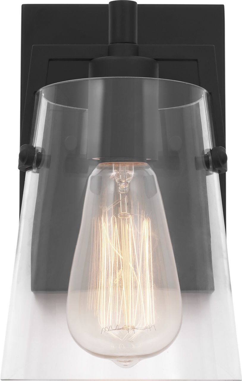 Crofton Small Sconce Midnight Black
