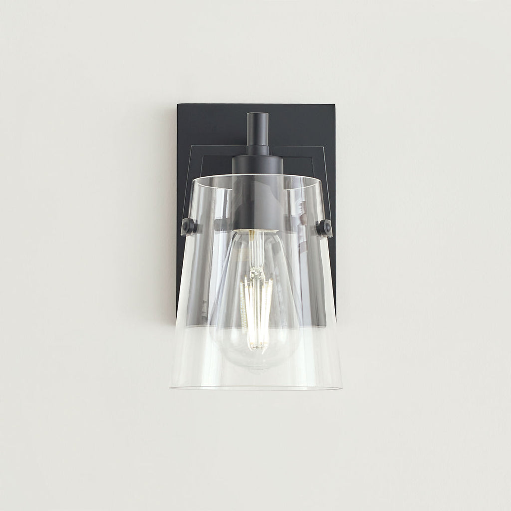 Crofton Small Sconce Midnight Black