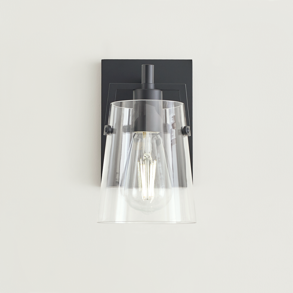 Crofton Small Sconce Midnight Black