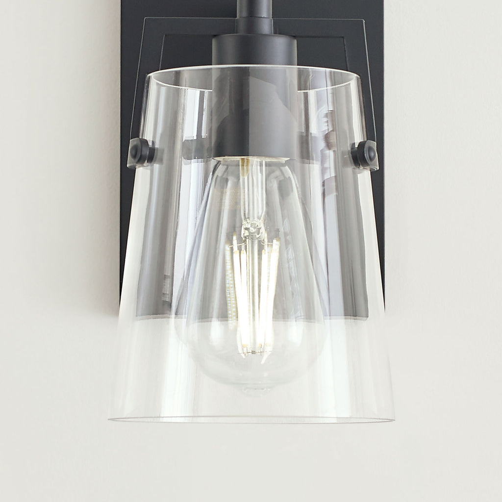 Crofton Small Sconce Midnight Black