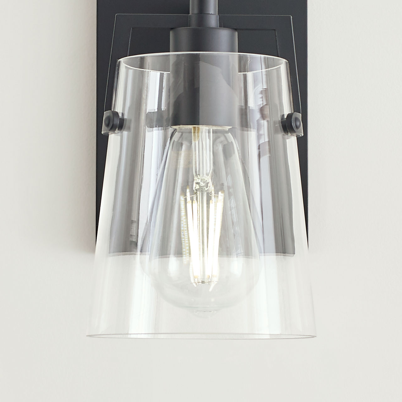 Crofton Small Sconce Midnight Black