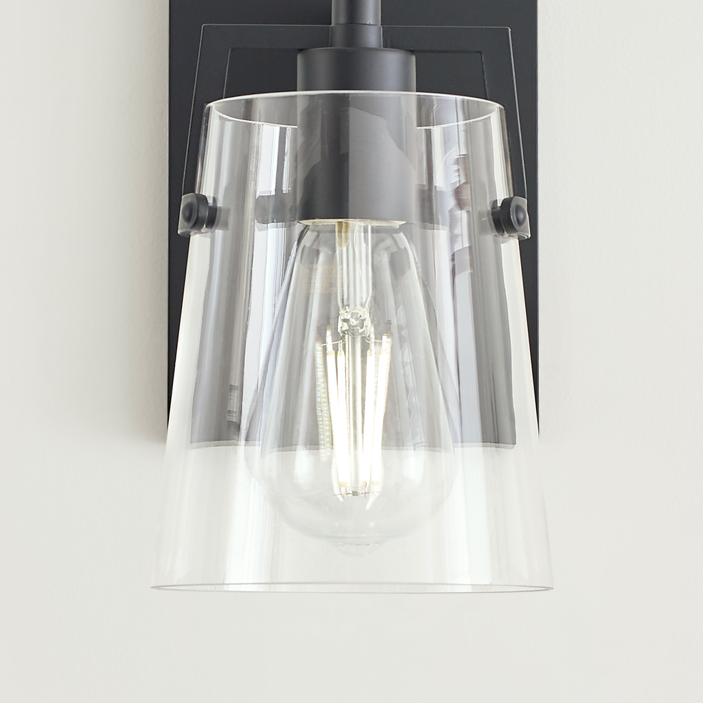 Crofton Small Sconce Midnight Black