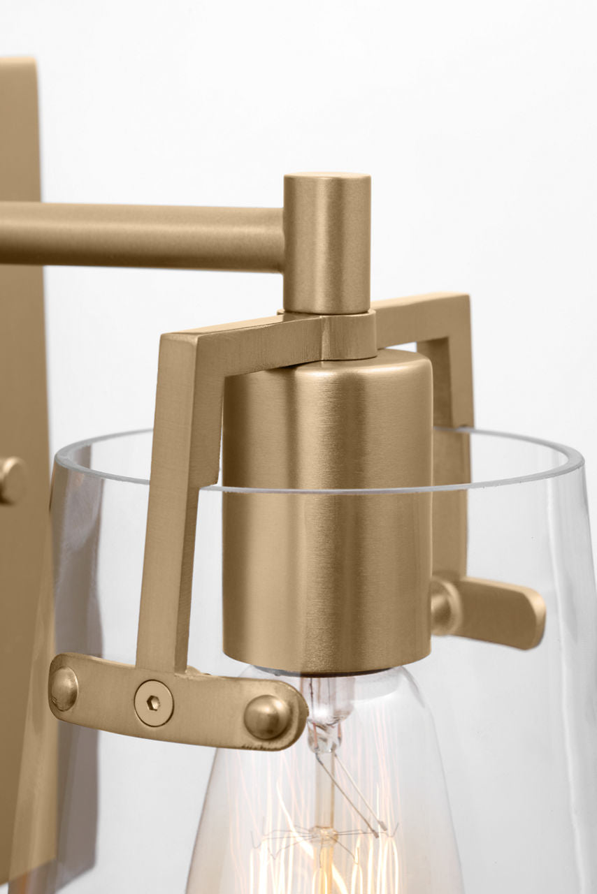 Crofton Small Sconce Satin Brass