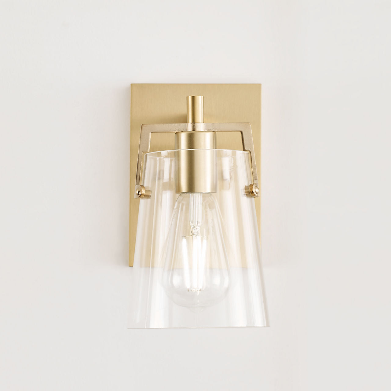 Crofton Small Sconce Satin Brass