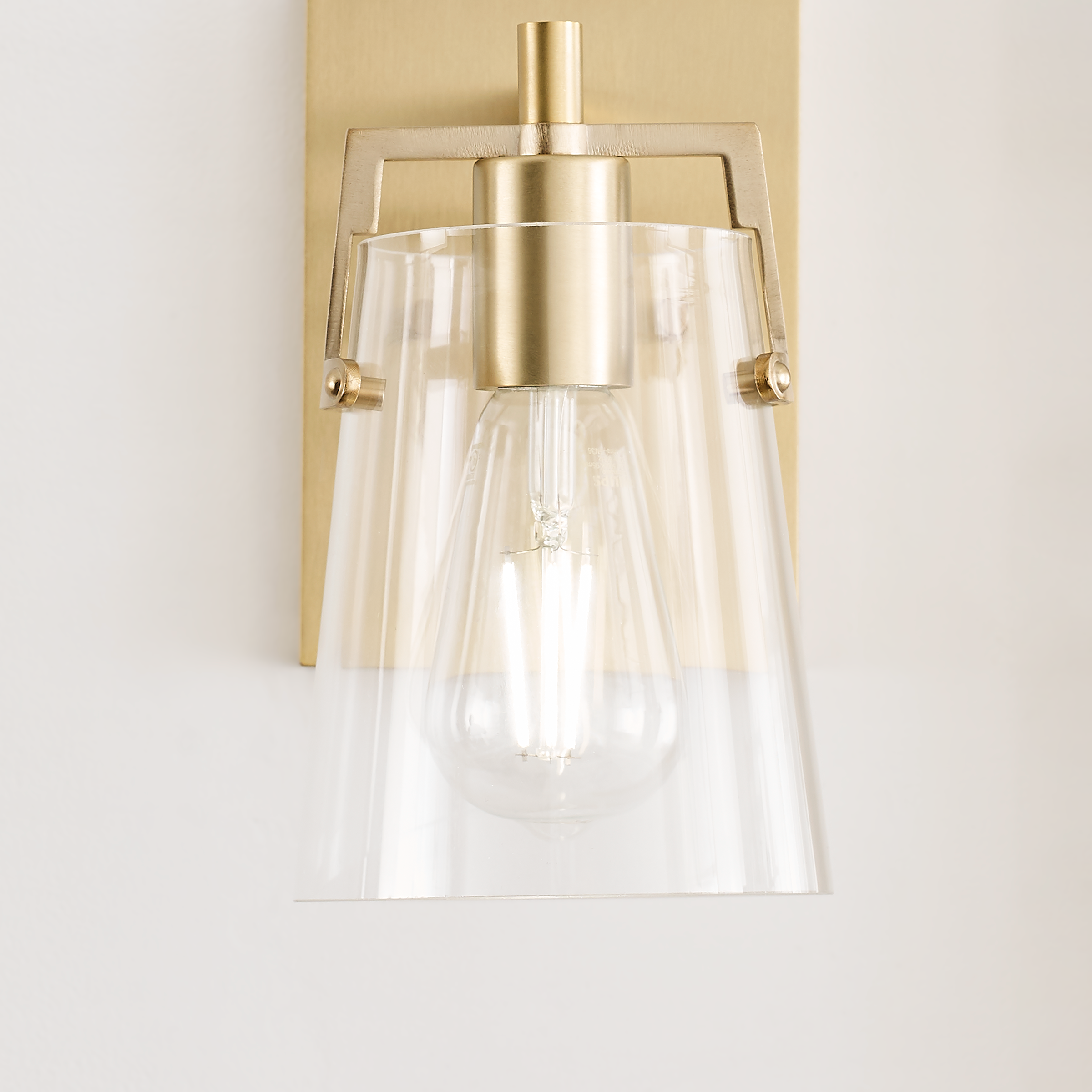 Crofton Small Sconce Satin Brass