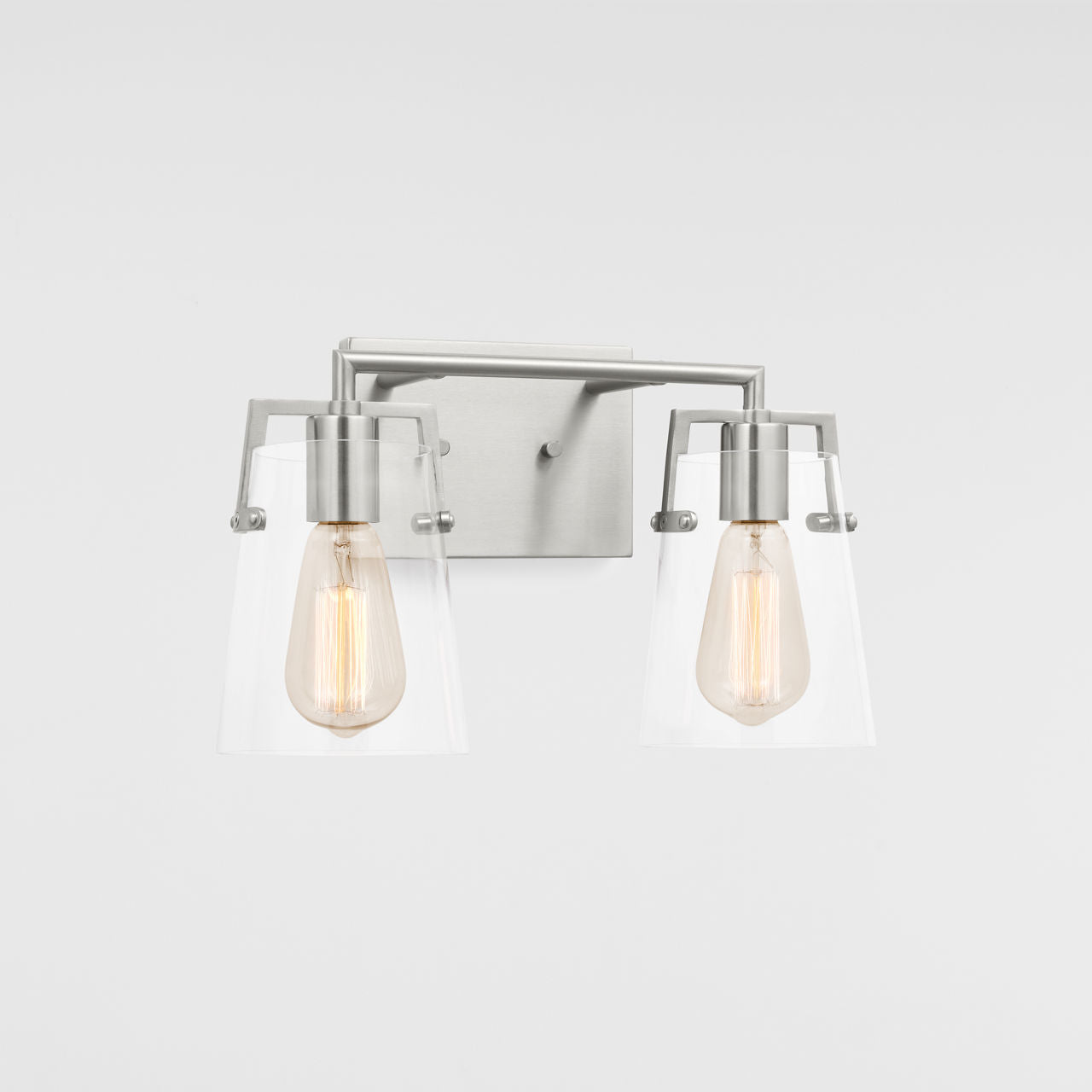Crofton 2 - Light Vanity Brushed Nickel