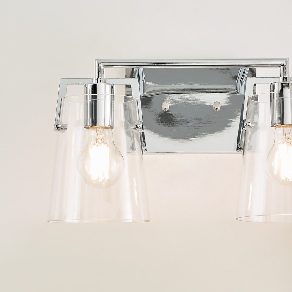 Crofton 2 - Light Vanity Chrome
