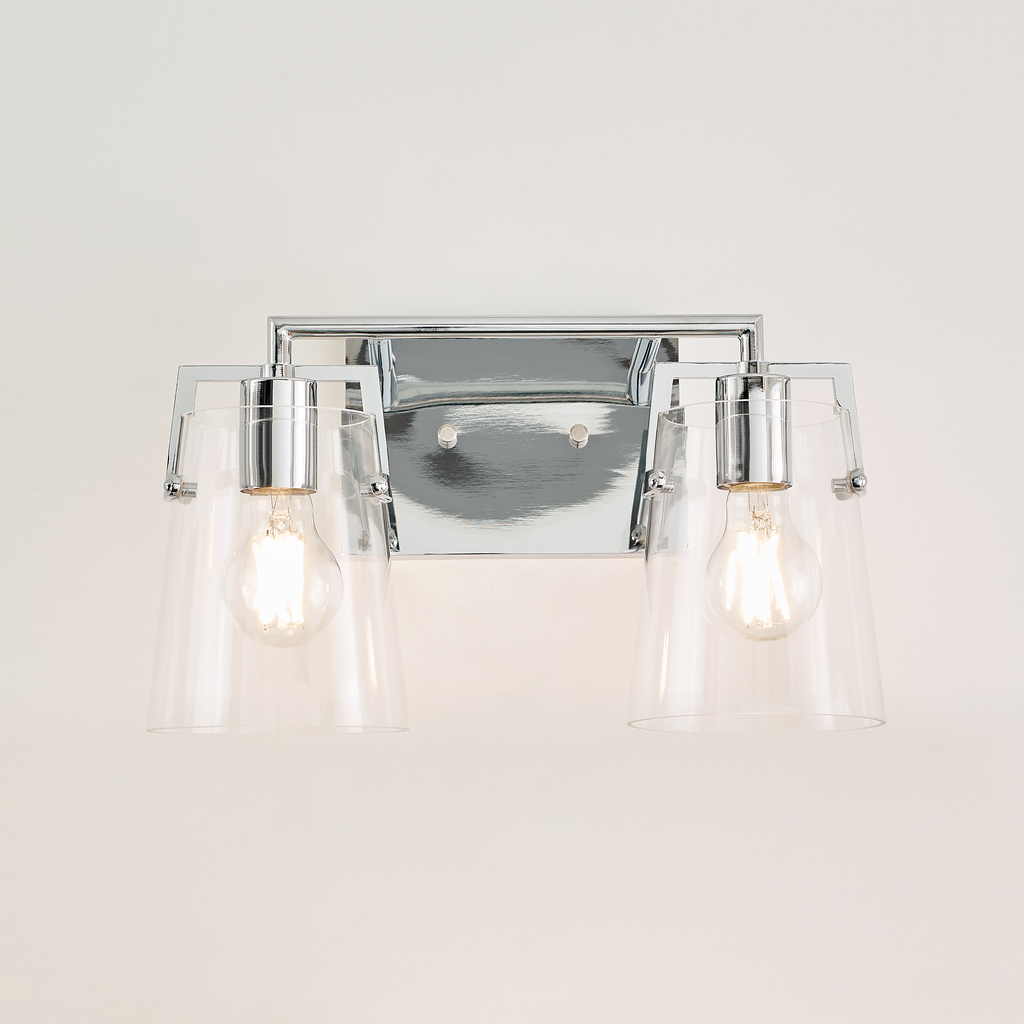 Crofton 2 - Light Vanity Chrome