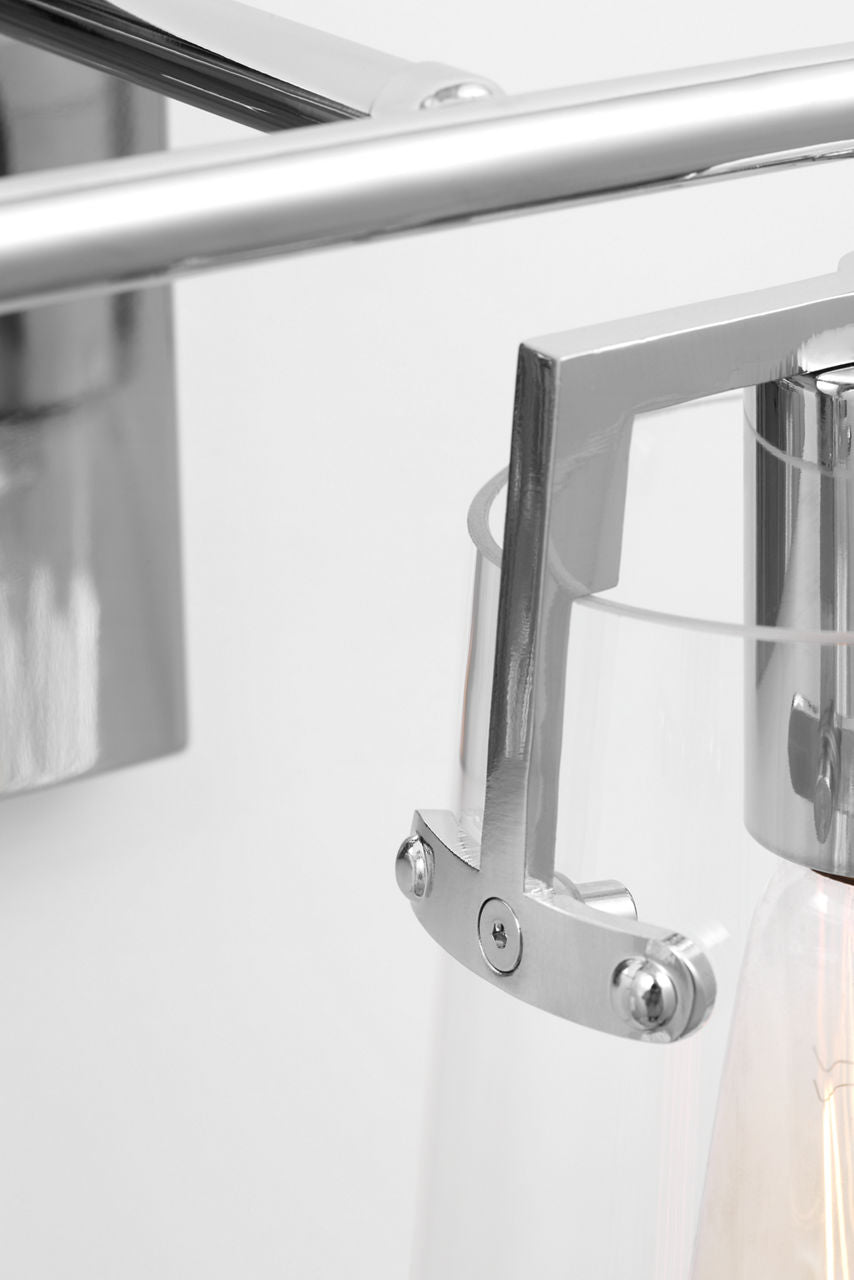 Crofton 2 - Light Vanity Chrome